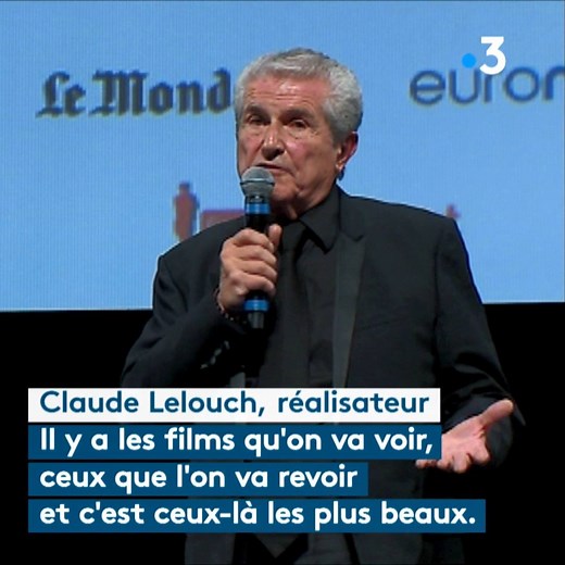 Claude Lelouch honoré par le Festival Lumière (officiel) et acclamé par le public en standing ovation. 📽🎬🎞🎥 https://france3-regions.francetvinfo.fr/auvergne-rhone-alpes/rhone/lyon/lyon-claude-lelouch-guest-star-au-festival-lumiere-1558020.htm | France 3 Rhône-Alpes