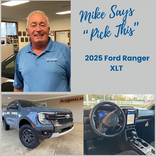 2025 Ford Ranger XLT Mike Gleich-Vehicle Salesperson Guess Motors/Guess Ford Mike 330-400-2108 Azure Gray 4WD Connected Navigation Trailer Brake Controller Pro Trailer Backup Assist Sport Appearance Package https://www.guessford.com/new/Ford/2025-Ford-Ranger-f90b112dac184236e10863af3aa592a4.htm Your Better Vehicle Buying Experience Starts at Guess Motors! Listed price tax and title = all you pay #motortrendcertifieddealer #familyownedandoperated #shoplocal #nodealerfees #guessfordgmc #buyonlineb