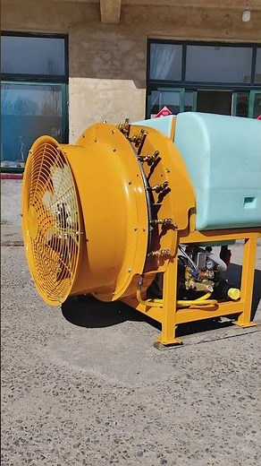 tractor mounted PTO drive garden air blast atomizer
