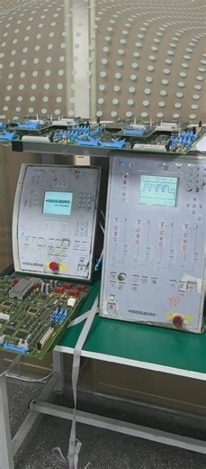 Testing Used Heidelberg Printing Machine Circuit Boards