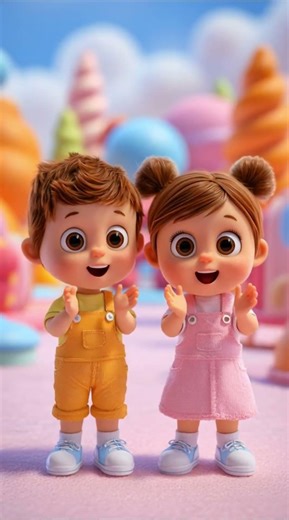 If You’re Happy and You Know It 🎵 | Fun Kids Song + Actions (Clap, Stomp, Hooray!) | 3D Animation