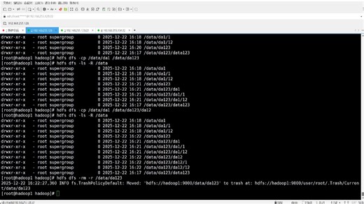 02-ch03-HDFS分布式文件系统-HDFS的Shell操作