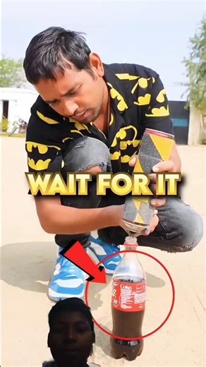 1 Bottle Coca-Cola = Powerful Rocket Launch! 😳🚀 #experiment #rocket #shorts