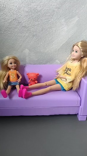 #barbie #chelsea 🤣🤣 | barbie