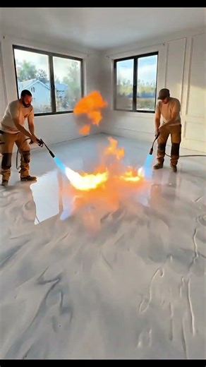 STOP SCROLLING! This Floor Turns Into a Mirror in Seconds… UNREAL!