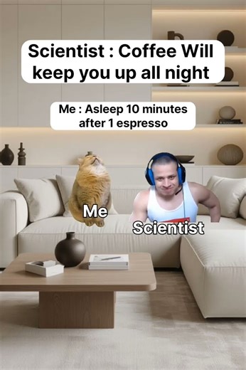 POV: You have ADHD and espresso is your sleeping pill 💀