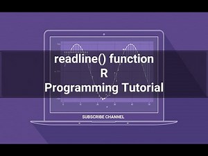 R Programming Tutorial - 03: readline function in R Programming #RPROGRAMMING