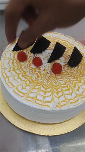 butterscotch 1 kg cake #cake #kg #butterscotch #normal