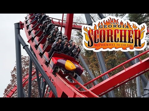 Georgia Scorcher (4K OFF Ride POV)- Six Flags Over Georgia, Austell, GA