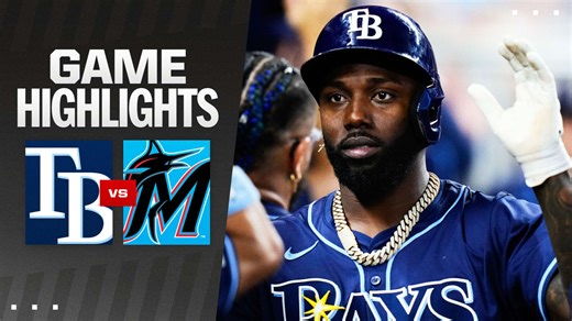 Rays vs. Marlins Highlights