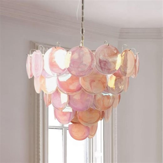 Murano Chandelier, Glass Pendant Light, Ceiling Lamp, Chandelier, Pendant Light, Hanging Lamp, Pendant Lighting, Large Pendant Light - Etsy