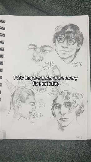 All of these drawing are from years apart😭 #artistoftiktok #portrait #art #sketch #fyp