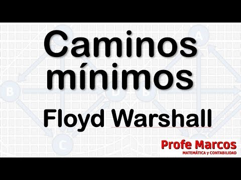 Floyd Warshall - Caminos minimos
