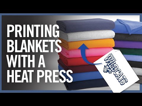 How To Print Blankets with Your Heat Press
