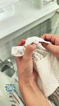 Square hair ring 🌟 | DIY Sewing Tutorial | Quick & Beginner Friendly No 001