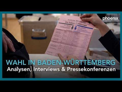 Baden-Württemberg nach der Landtagswahl: Analysen, Interviews & Pressekonferenzen | 09.03.2026
