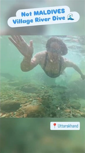VILLAGE SWIMMING #clearwater #naturevibes #villagelifeindia #desivibes #swimming #villagelife #fyp