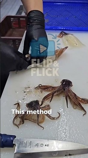 How to Clean Squid in Seconds! | Quick & Easy Method