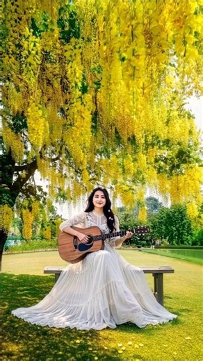 阿勃勒花下吉他｜裏町酒場🌼🎸日本經典演奏版