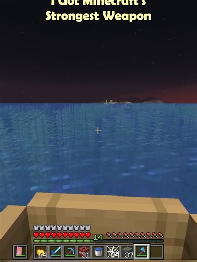 I Got Minecraft's Strongest Weapon [LAST PART] #minecraft #new #video #gaming #xyzbca