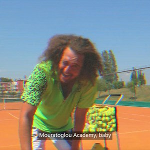 We hung out with LMFAO’s Redfoo 🎉 (And he loved the Academy!) | Mouratoglou Tennis Academy