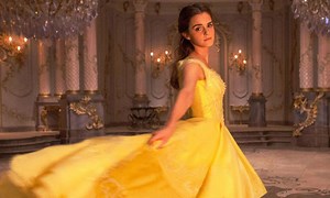 PIC: Emma Watson stuns in a Belle-like dress