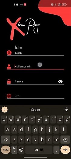 xtream player giriş yapma