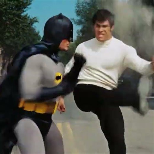 Batman and Robin vs Mister Clean and Bruce