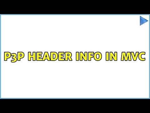 P3P Header Info in MVC (3 Solutions!!)