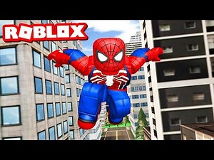 BECOMING ROBLOX SPIDER-MAN!!
