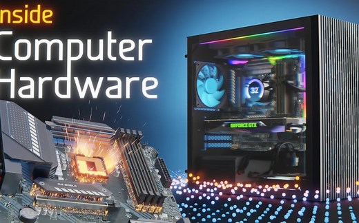 计算机硬件是如何工作的？[3D动画拆解]