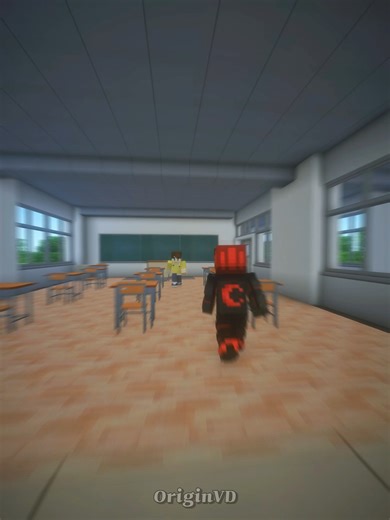 When the teacher is watching over you 💀 #minecraft #minecraftmemes #foryoupage #minecraftanimation #fyp