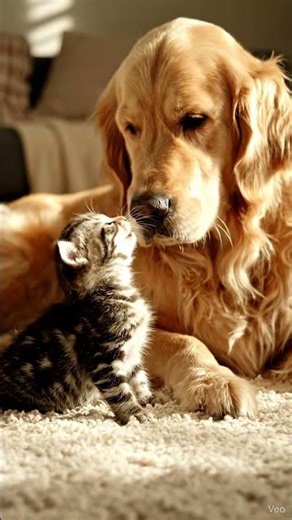 Morning stretches and meows