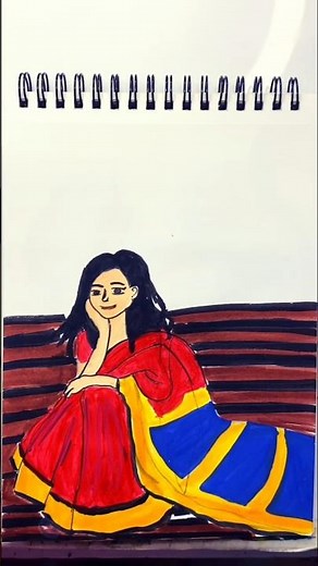 amazing Women Drawing Tutorial Pencil Sketch of Step by Step Beginners #youtubeshorts #shortsfeed