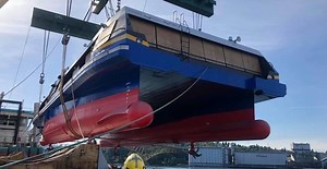 New $32-million SeaBus from Europe arrives in Vancouver (PHOTOS) | Urbanized