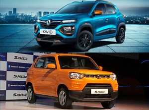 New Renault Kwid vs Maruti S-Presso: Specification Comparison  - ZigWheels