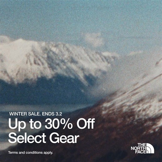 Get up to 30% off everything you need to go further. | The North Face