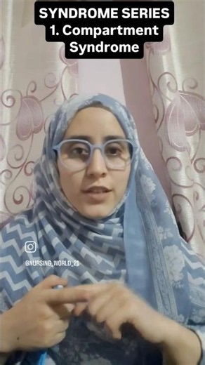Syndrome Series|| Compartment syndrom| Sumaira Ayaz #nursing #norcet #nclex #Syndrome