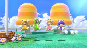 Meow, meow meow meow! *Translation* Happy National Cat Day! To celebrate, we asked a professional "meow" narrator to let you know that Mario & friends are excited to pounce like cats when Super Mario 3D World Bowser’s Fury arrives on Nintendo Switch February 12, 2021! http://ninten.do/6185TAMYd | Nintendo of America