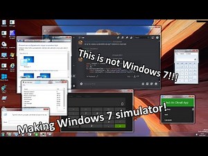 Making windows 7 simulator, in HTML!