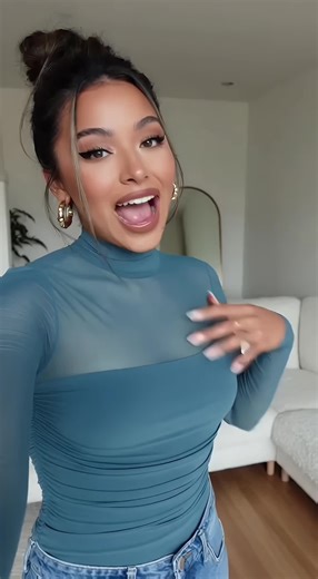 Stylish Turtleneck Mesh Bodysuit for Fall Outfits