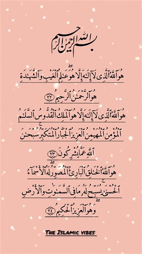 LAST 3 VERSES OF SURAT AL-HASHR Egzon Ibrahimi #quran #tilawat #shortsاكسبلور
