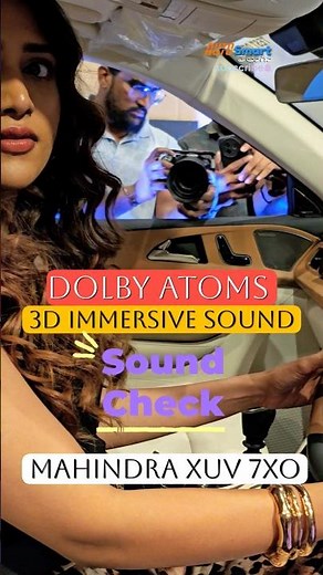 Mahindra XUV 7XO I DOLBY ATOMS SOUND I 3D Immersive Sound TEST