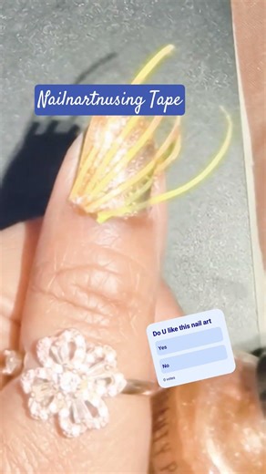 how tocreate nailart using tape#viral #2026#best#nailartlove#viralvideo#yt #ytshorts#aestheticnails