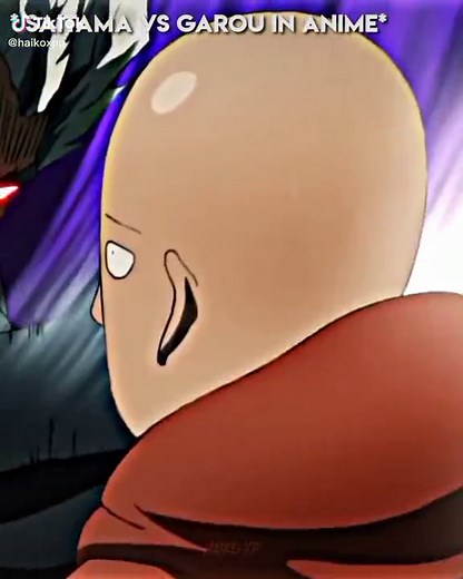 Epic Saitama vs Garou Anime Fight Edit