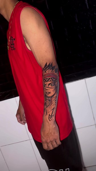 India ❤️ #tattoo #india #indiatattoo #tatuagemdeindio