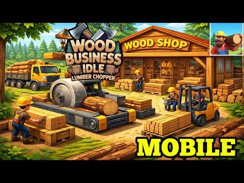 Idle Wood Tycoon Lumber Chop 3D – New Mobile Game | Android Gameplay