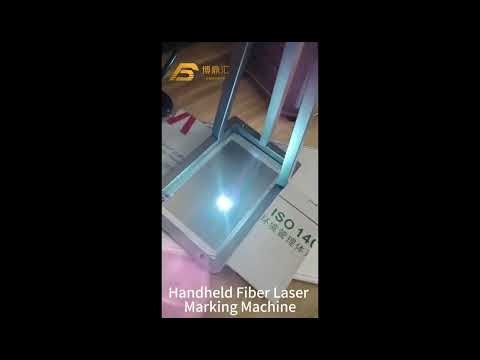 203050W CNC Device CNC Device Fiber Portable HandHeld Laser Marking Machine for Metal Date QR Code