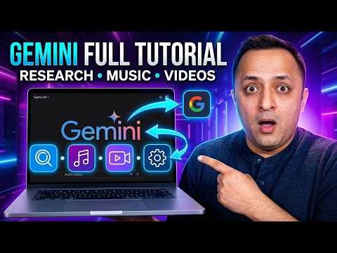 Google Gemini AI Tutorial for Beginners 🇮🇳 | Full Guide + Best Settings
