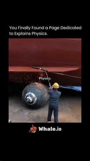 Explains Physics on Instagram: "Leverage, friction, and force in action ⚡ It may look impossible, but with the right physics, even the heaviest objects can move. This shows how proper force direction and reduced friction make heavy loads easier to push. Credit: sciencedu_monde | TT . . #physics #explore #amazing #engineering"